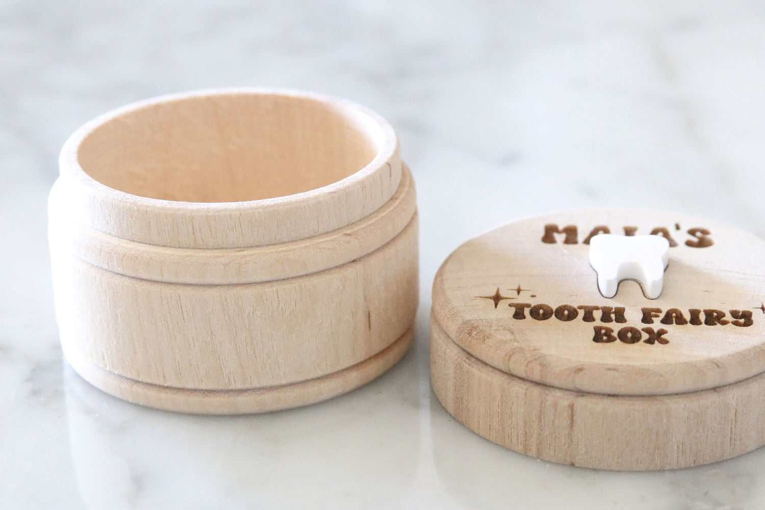 custom engraved wood tooth fairy box | tooth fairy holder | tooth box | tooth fairy pillow | tooth fairy | personalized | my first tooth