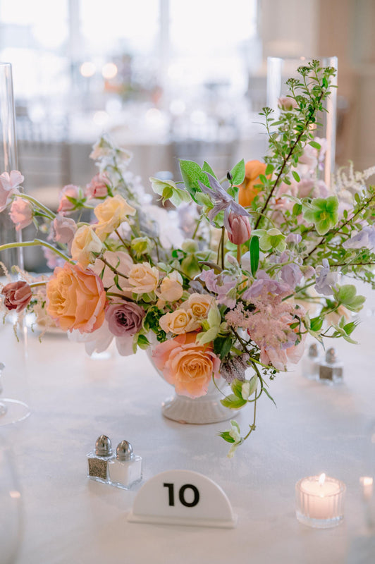 acrylic arch food buffet sign | acrylic wedding sign | wedding decor | arched | wedding reception | acrylic | dessert table | food table