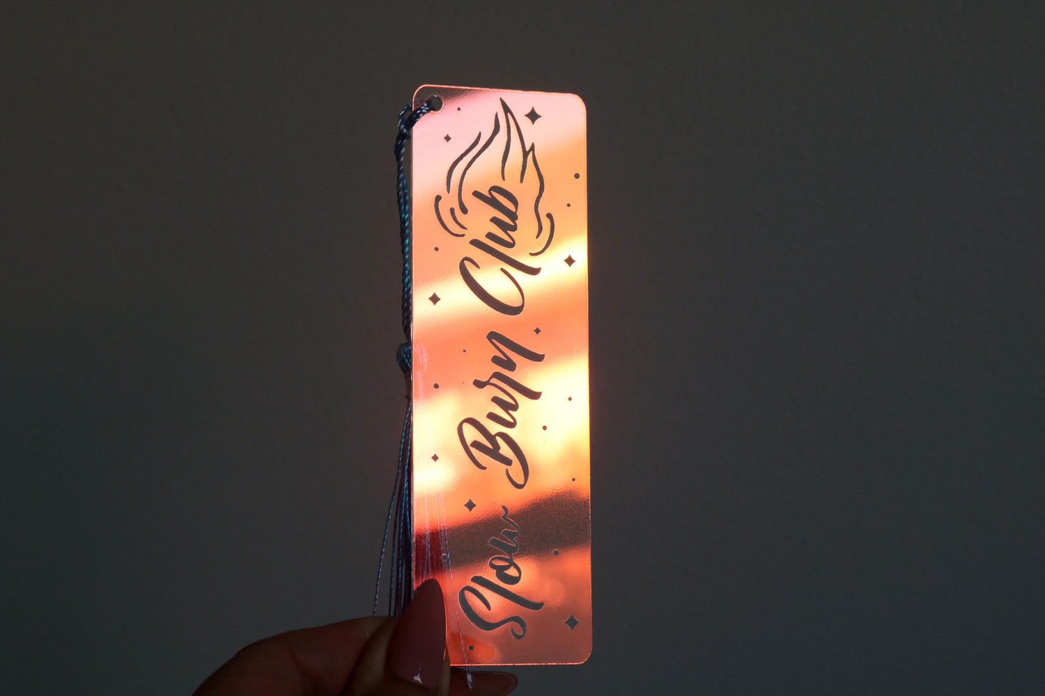 iridescent slow burn club bookmark | romance | spicy | dark romance | lovers | bad girl | good girl | gift | booktok | bookish | smut