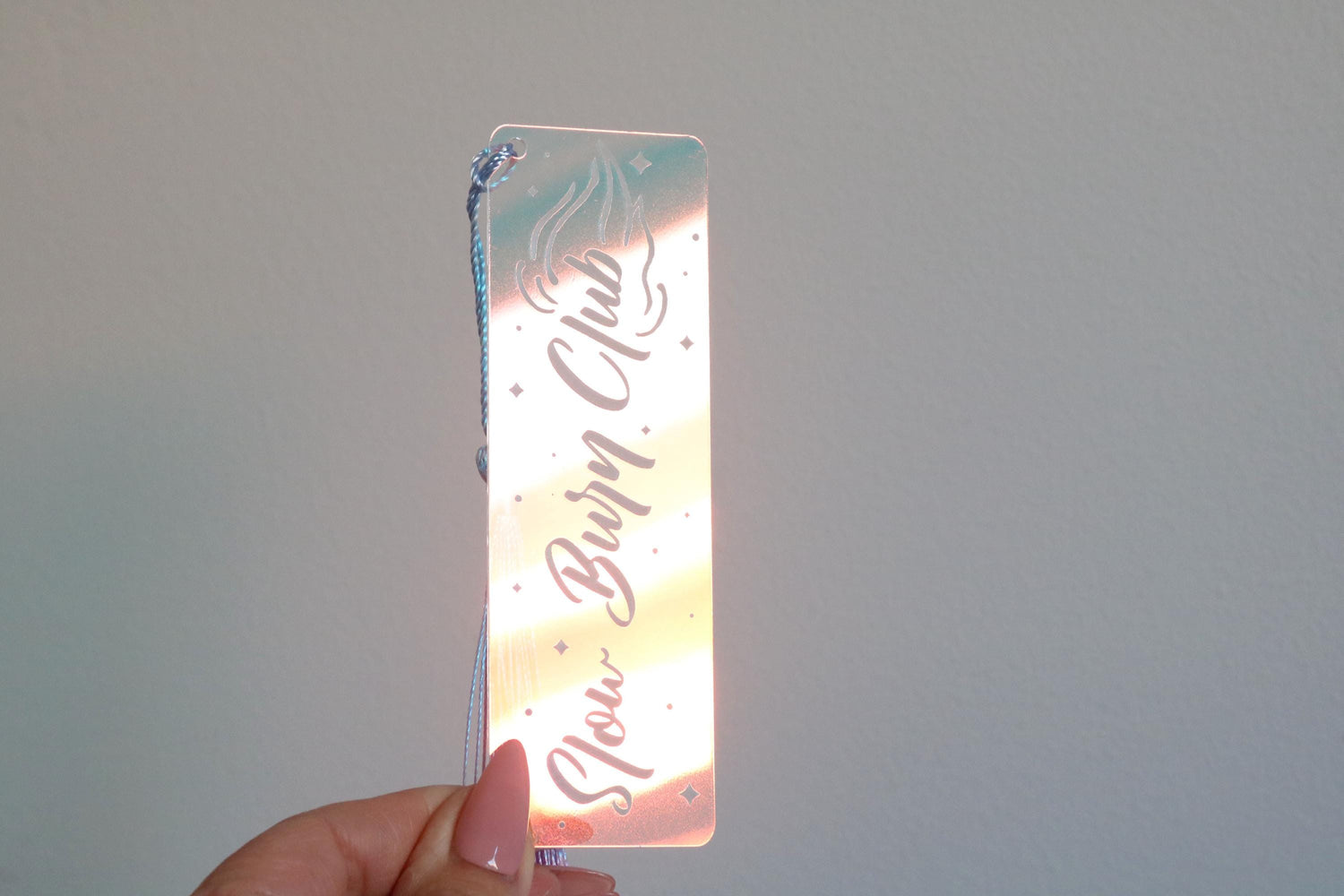 iridescent slow burn club bookmark | romance | spicy | dark romance | lovers | bad girl | good girl | gift | booktok | bookish | smut