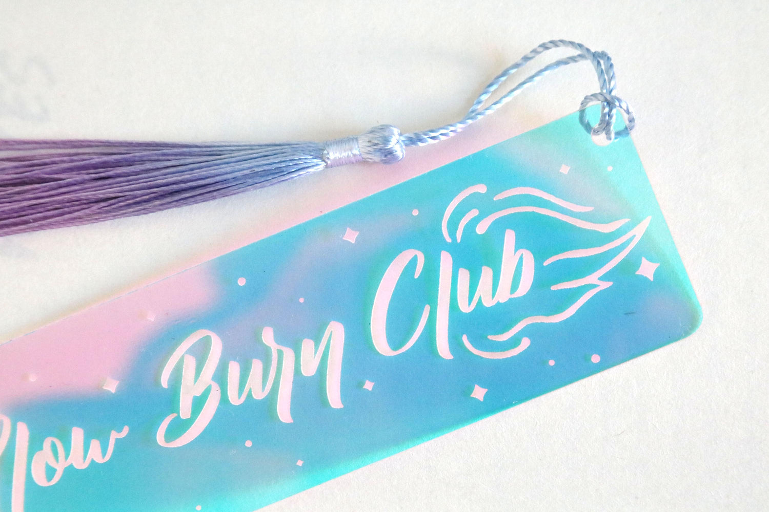 iridescent slow burn club bookmark | romance | spicy | dark romance | lovers | bad girl | good girl | gift | booktok | bookish | smut