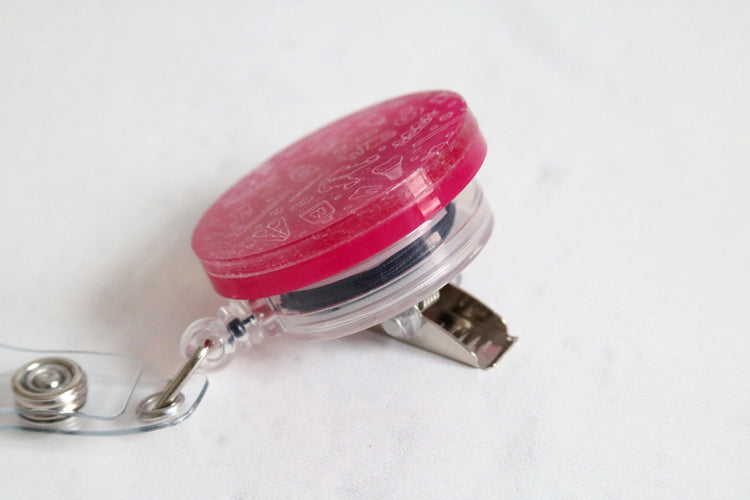 badge reel | holder | work | conference | student | lanyard | nurse | doctor | veterinarian | vet | pharmacist | dentist | orthodontist