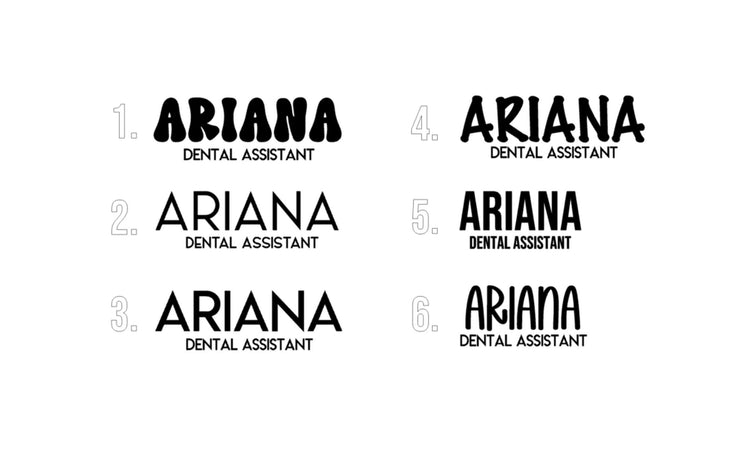 custom reusable name tag | CHOOSE YOUR COLOR | badge | work | conference | meeting | student | magnet | nurse | admin | office | assistant