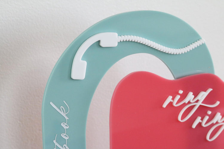 acrylic arch audio guestbook sign | guestbook sign | unique | acrylic wedding sign | wedding decor | reception | acrylic | freeform | fun