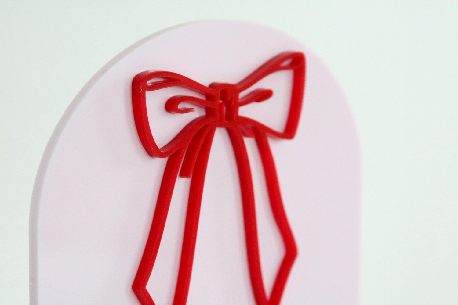 acrylic arch cards and gifts bow sign | coquette | wedding sign | wedding decor | wedding reception | gift card table | baby shower | bridal