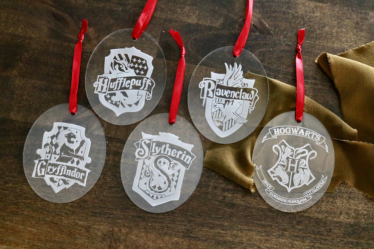 HP acrylic house ornaments | single or set