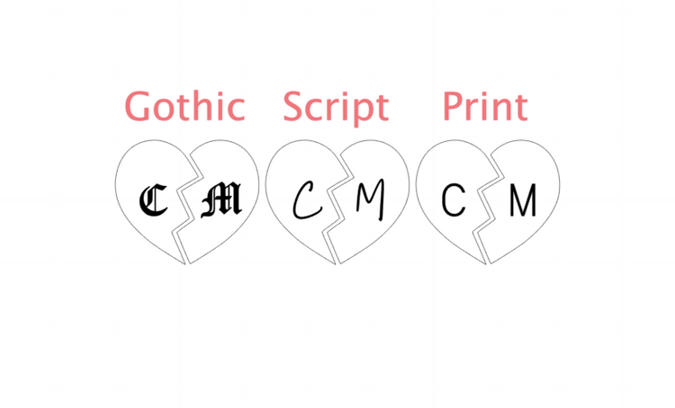 custom colorful best friends heart keychain | CHOOSE YOUR COLOR