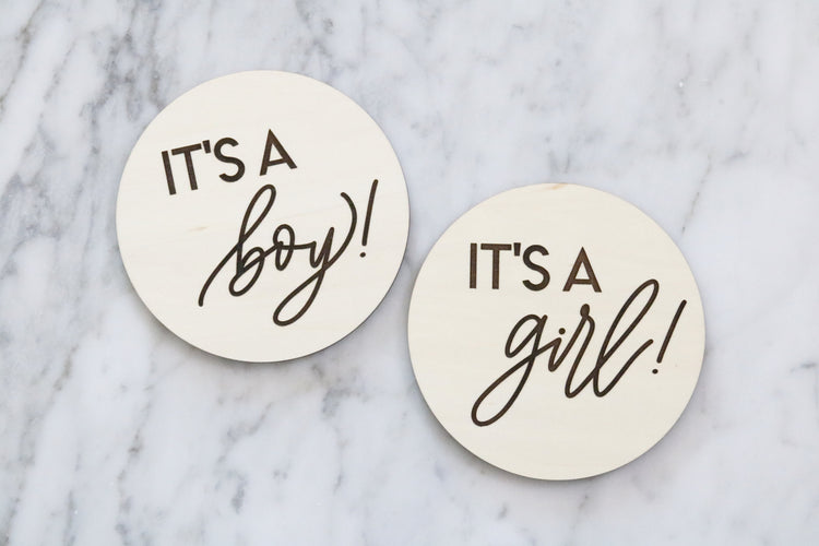 it's a boy | wood sign