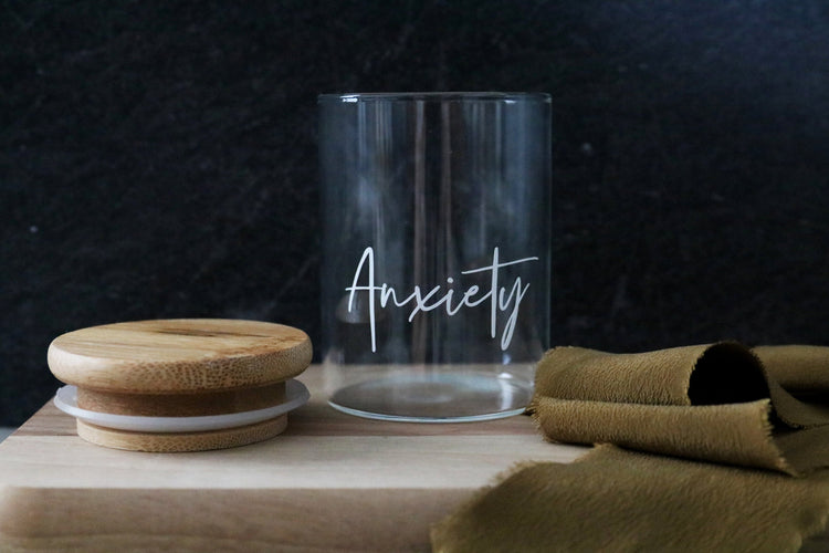 custom labeled stash jar | SHORTY