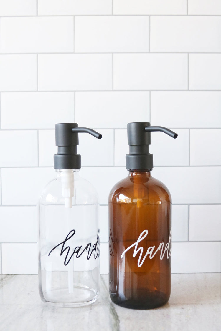 one BLACK metal soap dispenser pump upgrade