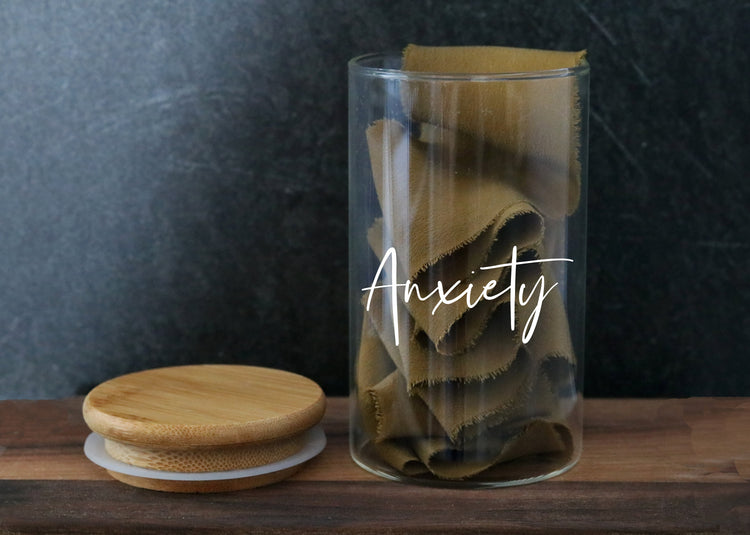 custom labeled stash jar | FATTY