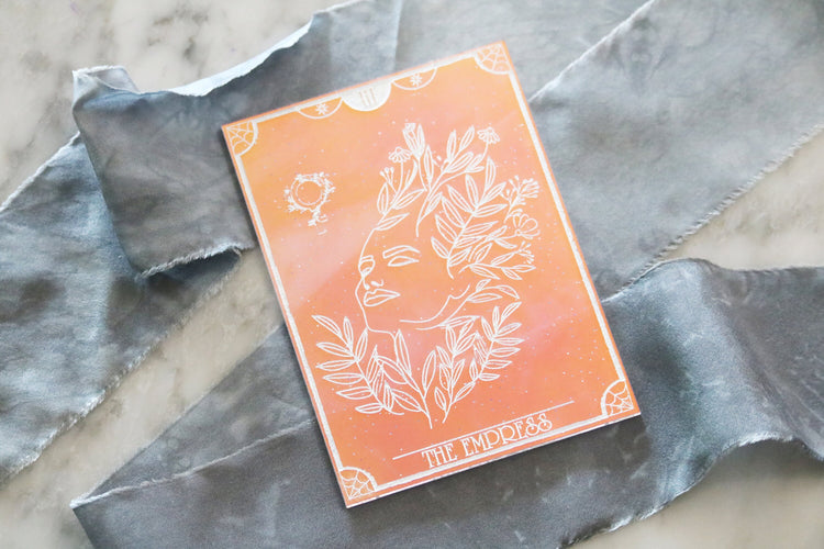 colorful iridescent tarot cards - major arcana