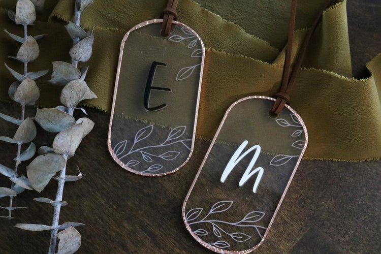 custom stocking letter | letter ornament