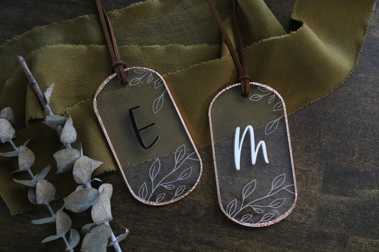 custom stocking letter | letter ornament