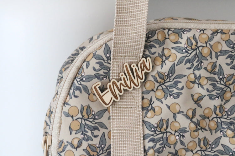 custom name wood pin | personalized