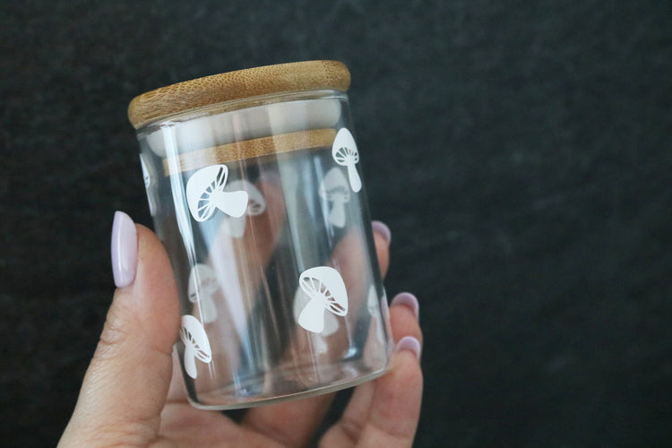 mushroom stash jar | 2 sizes