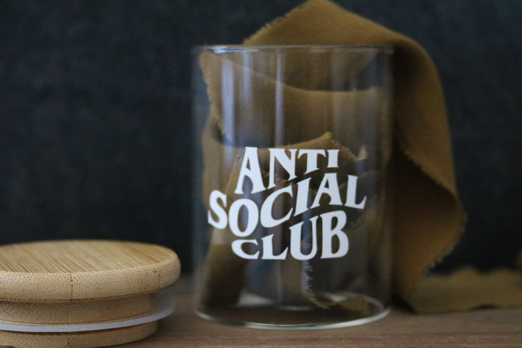 anti social club stash jar | 2 sizes
