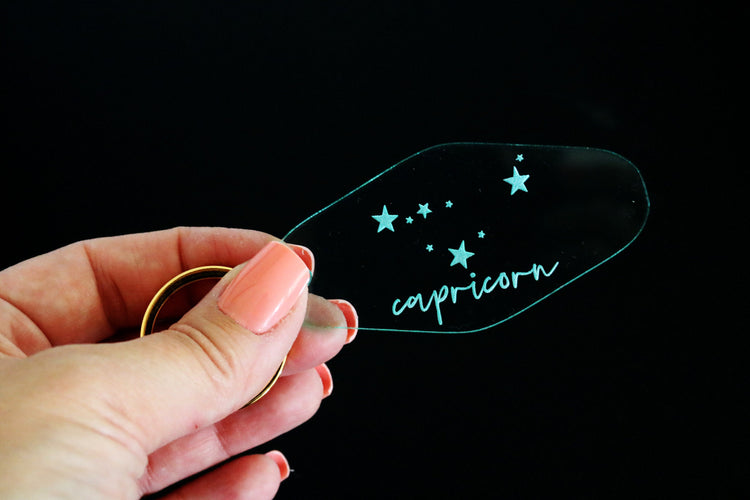 zodiac motel keychain | CHOOSE YOUR COLOR