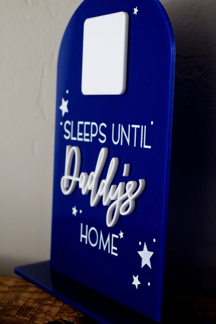 acrylic arch deployment countdown sign