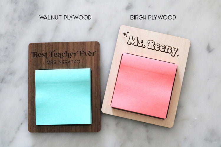 custom note pad holder + note pad | CHOOSE YOUR DESIGN