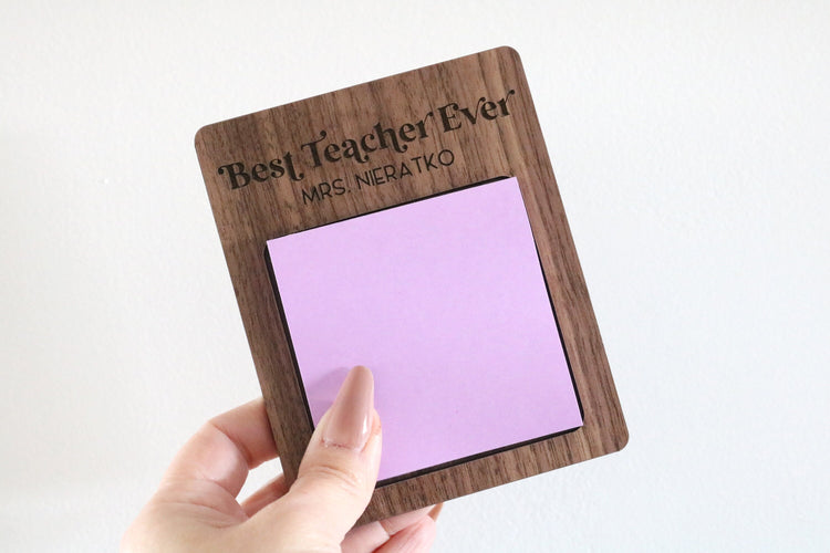 custom note pad holder + note pad | CHOOSE YOUR DESIGN