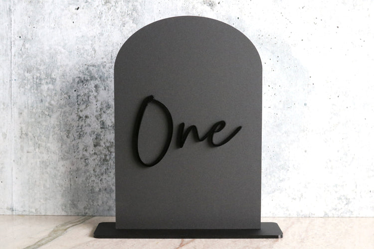 acrylic arch table number signs | acrylic wedding sign | wedding decor | arched table number | wedding table number | acrylic table number
