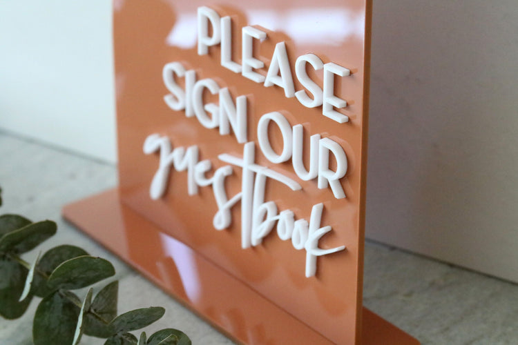 acrylic half arch guestbook sign | acrylic wedding sign | wedding decor | arched | wedding reception | acrylic | gift table | card box