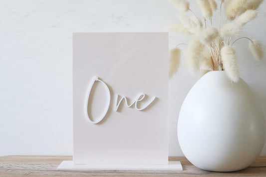 acrylic rectangle table number signs | acrylic wedding sign | wedding decor | table number | wedding table number | acrylic table number