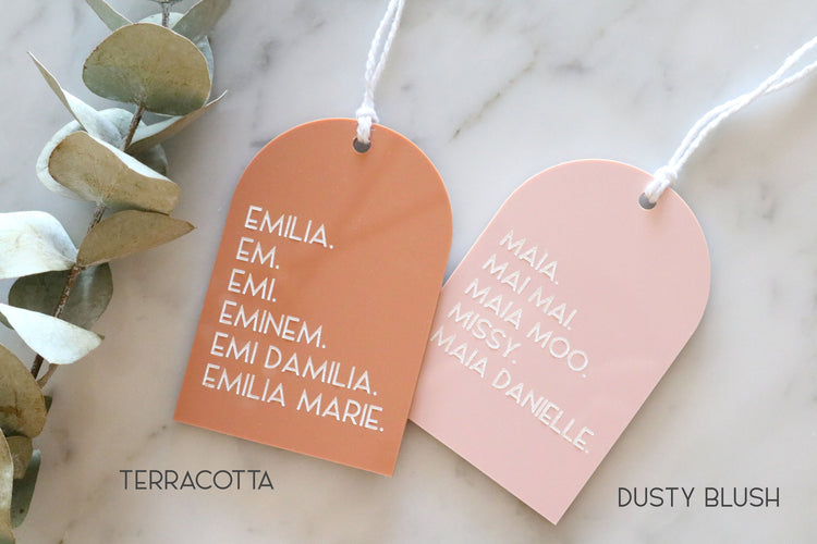 custom acrylic nickname ornament | kids ornament | pet ornament | christmas ornament | personalized | gift | christmas decor | name