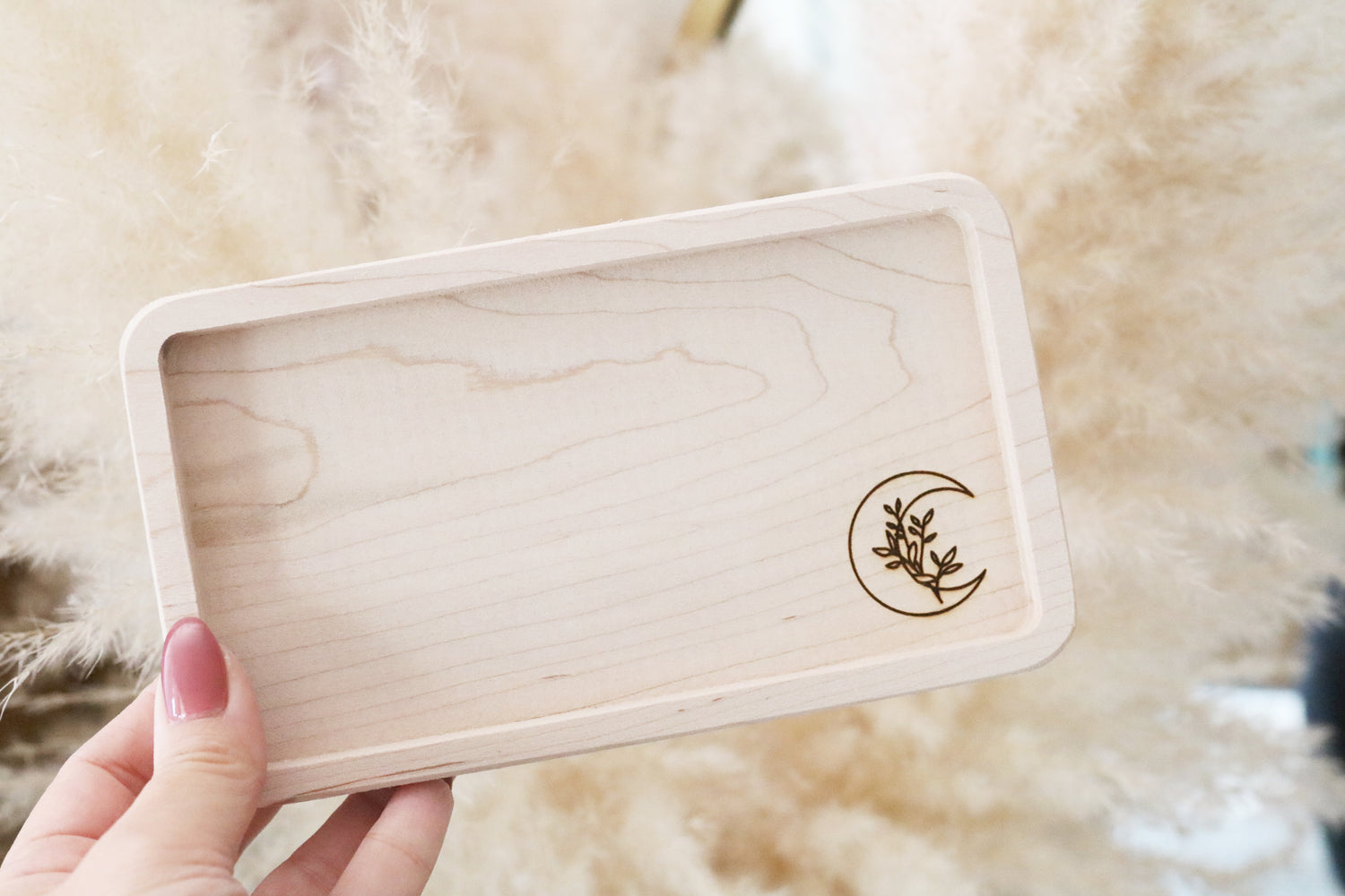 mini floral moon rolling tray kit  with or without stash jars – Everthine  Designs