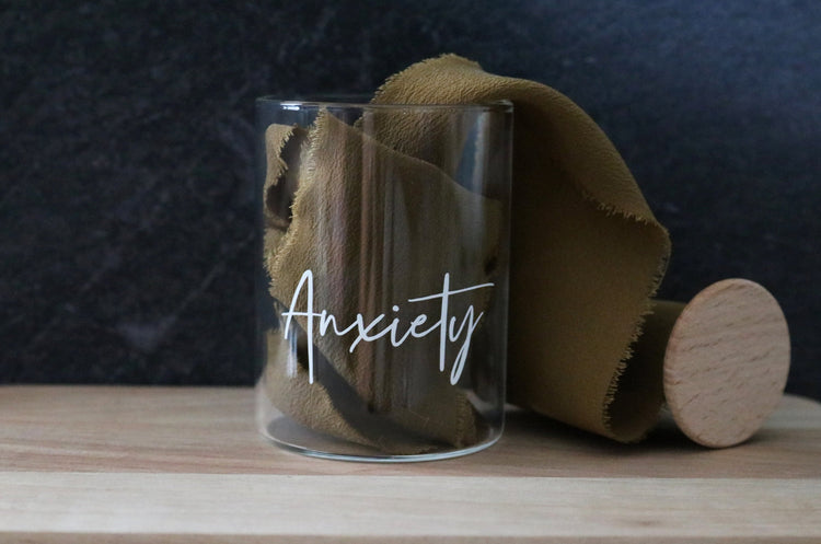 custom labeled stash jar | SHORTY