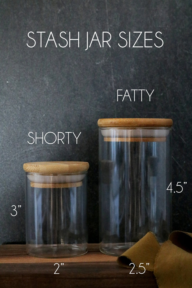 mushroom stash jar | 2 sizes