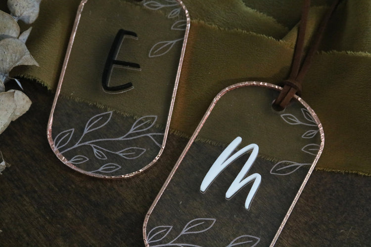 custom stocking letter | letter ornament