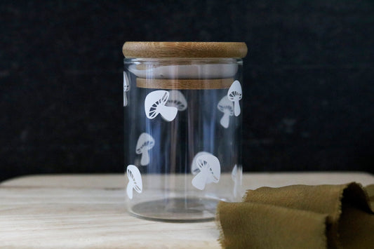 mushroom stash jar | 2 sizes