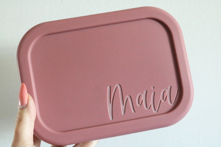 custom name bento lunch box | CHOOSE YOUR COLOR
